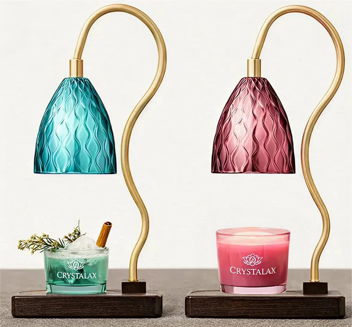 Crystal Lamp Bundle | Heart & Truth Set | Crystalax - CRYSTALAX (Owned by LuxyNest FZE) -